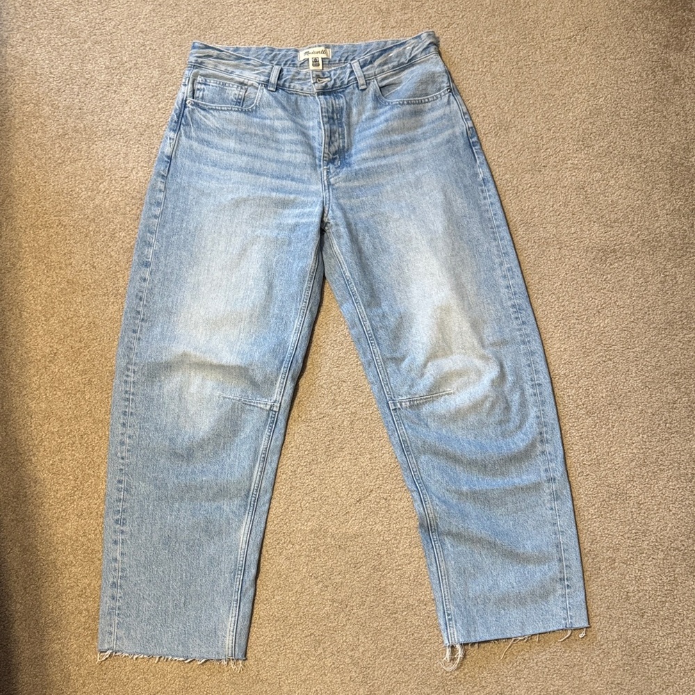 Madewell Women's Light Blue Straight Leg Jeans